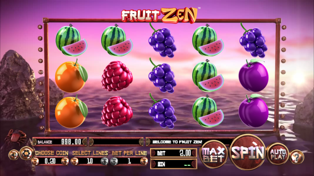 Betsoft - Fruit Zen slot